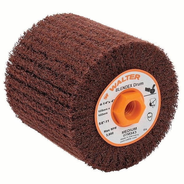 4-1/4 in. x 4 in. x 5/8-11 Medium Blendex Drum